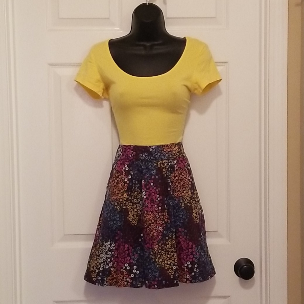 Floral skirt